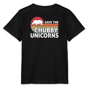 Rhino Rhino Pachyderm Africa Gift Zoo - Stanley/Stella MINI CREATOR Kids’ T-Shirt - black - Front - Mikhail (115cm)