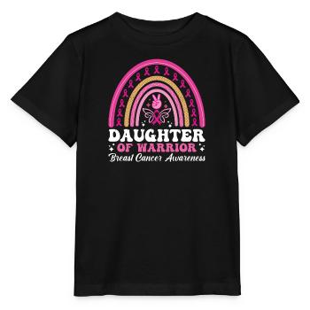 Brustkrebs Breast Cancer Brust Krebs Geschenk - Stanley/Stella Kinder T-Shirt MINI CREATOR  - Schwarz - Vorne - Mikhail (115cm)