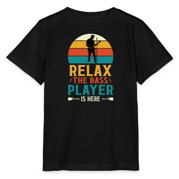 Guitariste Guitariste Guitariste Guitariste Musiciens Musique - T-shirt bio MINI CREATOR Stanley/Stella Enfant - noir - Devant - Mikhail (115cm)