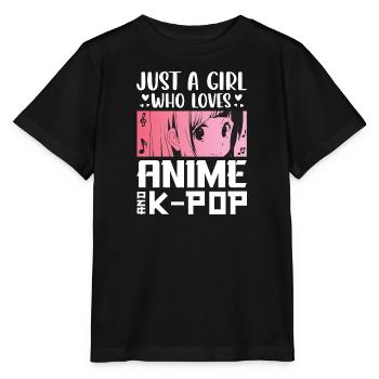 K-Pop Corée Pop Pop Musique Sud Corée Du Sud Musique coréenne - T-shirt bio MINI CREATOR Stanley/Stella Enfant - noir - Devant - Mikhail (115cm)