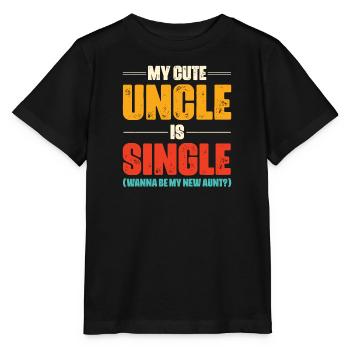 Meilleur oncle Bad Influence Cadeau de famille - T-shirt bio MINI CREATOR Stanley/Stella Enfant - noir - Devant - Mikhail (115cm)