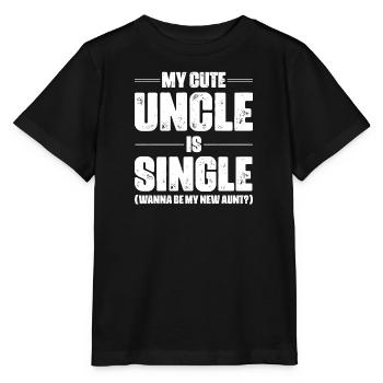 Meilleur oncle Bad Influence Cadeau de famille - T-shirt bio MINI CREATOR Stanley/Stella Enfant - noir - Devant - Mikhail (115cm)