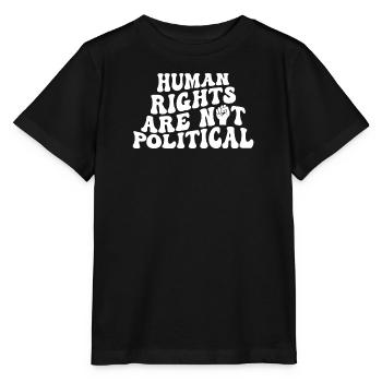 Droits de l’homme Politique Liberté Manifester - T-shirt bio MINI CREATOR Stanley/Stella Enfant - noir - Devant - Mikhail (115cm)