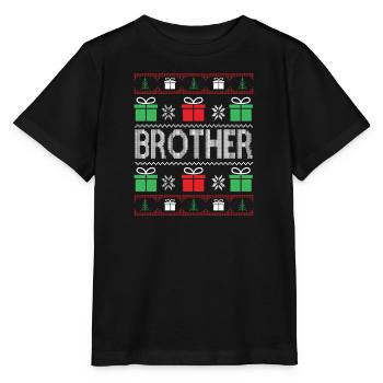 Cadeau de Noël Brother Partenaire Look - T-shirt bio MINI CREATOR Stanley/Stella Enfant - noir - Devant - Mikhail (115cm)