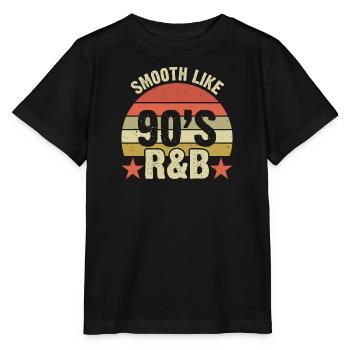 90er Jahre R&B Musikkassette 90 Jahre Songs - Stanley/Stella Kinder T-Shirt MINI CREATOR  - Schwarz - Vorne - Mikhail (115cm)