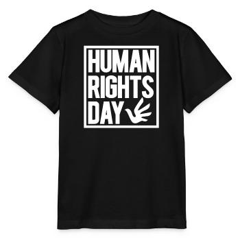 Droits de l’homme Politique Manifestation sur la liberté - T-shirt bio MINI CREATOR Stanley/Stella Enfant - noir - Devant - Mikhail (115cm)