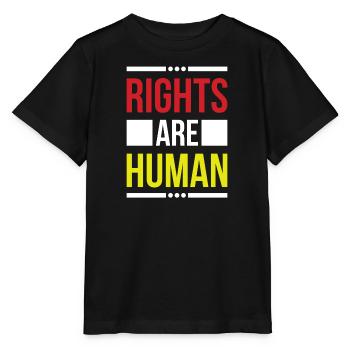Droits de l’homme Politique Manifestation sur la liberté - T-shirt bio MINI CREATOR Stanley/Stella Enfant - noir - Devant - Mikhail (115cm)