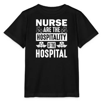 Arzthelferin Krankenpflegerin Arztpraxis Nadel - Stanley/Stella Kinder T-Shirt MINI CREATOR  - Schwarz - Vorne - Mikhail (115cm)