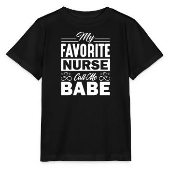 Arzthelferin Krankenpflegerin Arztpraxis Nadel - Stanley/Stella Kinder T-Shirt MINI CREATOR  - Schwarz - Vorne - Mikhail (115cm)