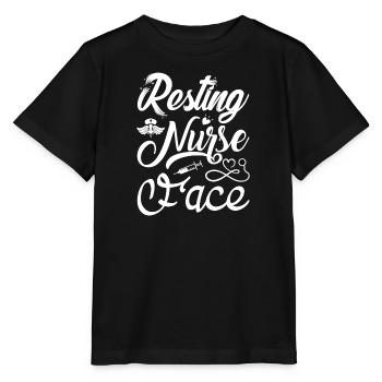 Arzthelferin Krankenpflegerin Arztpraxis Nadel - Stanley/Stella Kinder T-Shirt MINI CREATOR  - Schwarz - Vorne - Mikhail (115cm)
