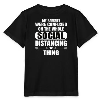Funny Baby Sayings - Stanley/Stella MINI CREATOR Kids’ T-Shirt - black - Front - Mikhail (115cm)