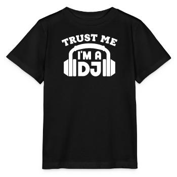 Synthesizer Dj Instrument Spruch - Stanley/Stella Kinder T-Shirt MINI CREATOR  - Schwarz - Vorne - Mikhail (115cm)