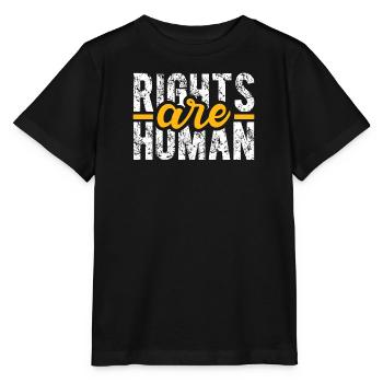 Droits de l’homme Politique Manifestation sur la liberté - T-shirt bio MINI CREATOR Stanley/Stella Enfant - noir - Devant - Mikhail (115cm)