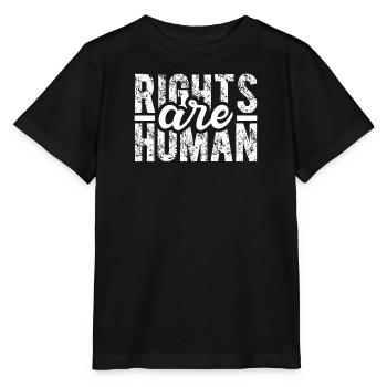 Droits de l’homme Politique Manifestation sur la liberté - T-shirt bio MINI CREATOR Stanley/Stella Enfant - noir - Devant - Mikhail (115cm)