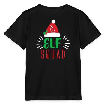 Onze petits elfes de Noël contes de fées Cadeau enfant - T-shirt bio MINI CREATOR Stanley/Stella Enfant - noir - Devant - Mikhail (115cm)