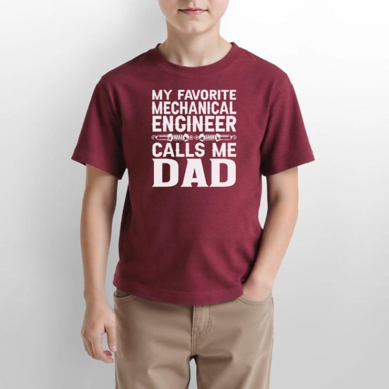 Engineer Brain Mechanical Engineering Electrical Engineering Son Stanley/Stella MINI CREATOR Kids’ T-Shirt