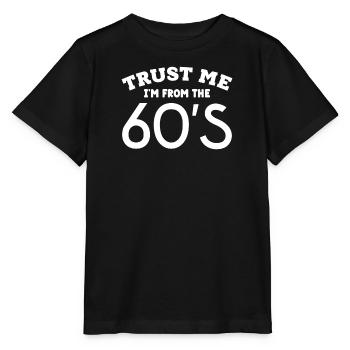 Geboren in den 60ern Jubiläumsgeschenk 1960er - Stanley/Stella Kinder T-Shirt MINI CREATOR  - Schwarz - Vorne - Mikhail (115cm)