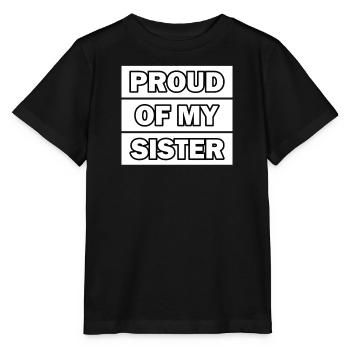 Orgueil Frère Soeur Jumeaux Frères et sœurs - T-shirt bio MINI CREATOR Stanley/Stella Enfant - noir - Devant - Mikhail (115cm)