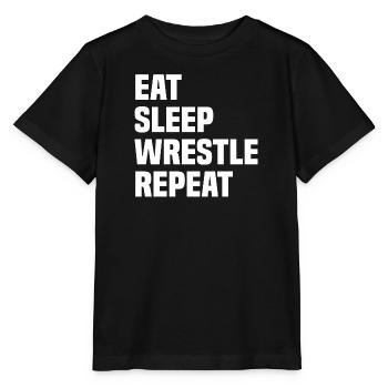 Wrestling Ringen Wrestler Ringer Geschenk - Stanley/Stella Kinder T-Shirt MINI CREATOR  - Schwarz - Vorne - Mikhail (115cm)