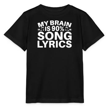 Vinyl Musiker Retro Musik Vinyl Vintage Musizieren - Stanley/Stella Kinder T-Shirt MINI CREATOR  - Schwarz - Vorne - Mikhail (115cm)