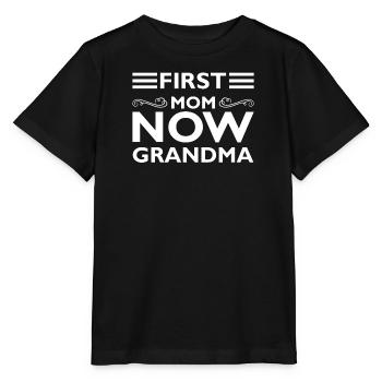 Grandma Pensioner Grandma Grandson Granddaughter Grandma - Stanley/Stella MINI CREATOR Kids’ T-Shirt - black - Front - Mikhail (115cm)