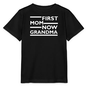 Grandma Pensioner Grandma Grandson Granddaughter Grandma - Stanley/Stella MINI CREATOR Kids’ T-Shirt - black - Front - Mikhail (115cm)