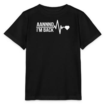 Crise cardiaque chirurgie cardiaque pontage de maladie cardiaque - T-shirt bio MINI CREATOR Stanley/Stella Enfant - noir - Devant - Mikhail (115cm)