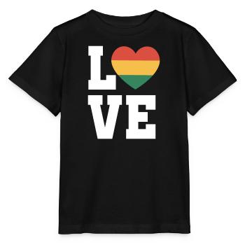Je suis noir Histoire Noir - T-shirt bio MINI CREATOR Stanley/Stella Enfant - noir - Devant - Mikhail (115cm)