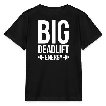 Fitness Muskel Kniebeugen Kreuzheben Deadlift - Stanley/Stella Kinder T-Shirt MINI CREATOR  - Schwarz - Vorne - Mikhail (115cm)