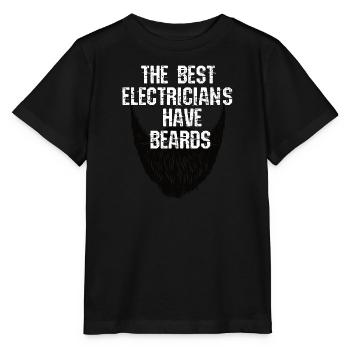Electrician Electrical Engineer Electrical Engineer Bart - Stanley/Stella MINI CREATOR Kids’ T-Shirt - black - Front - Mikhail (115cm)