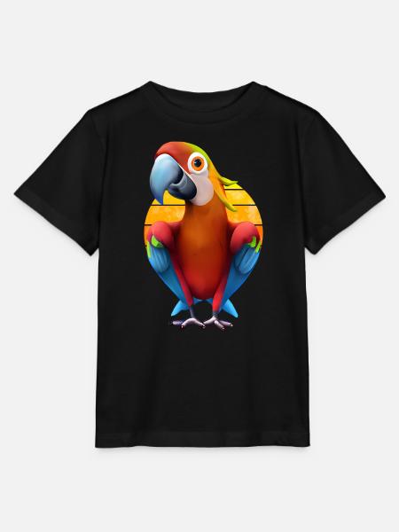 Macaw - Stanley/Stella Kinder T-Shirt MINI CREATOR  - Schwarz