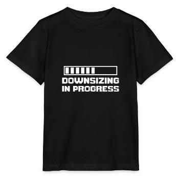 Weight Loss, Bariatric Surgery, Downsizing In - Stanley/Stella MINI CREATOR Kids’ T-Shirt - black - Front - Mikhail (115cm)