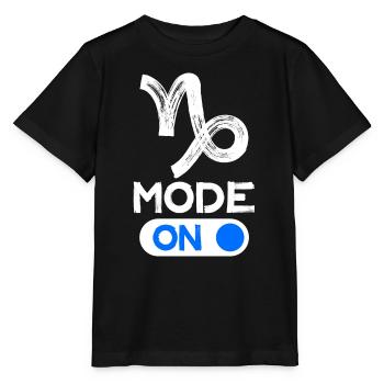 Astronomie Capricorne Déclaration Superstition Ciel - T-shirt bio MINI CREATOR Stanley/Stella Enfant - noir - Devant - Mikhail (115cm)