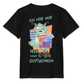 Cadeaux de hamster - T-shirt bio MINI CREATOR Stanley/Stella Enfant - noir - Devant - Mikhail (115cm)