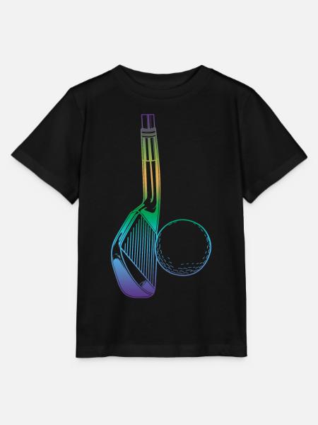 Golf - Stanley/Stella Kinder T-Shirt MINI CREATOR - Schwarz