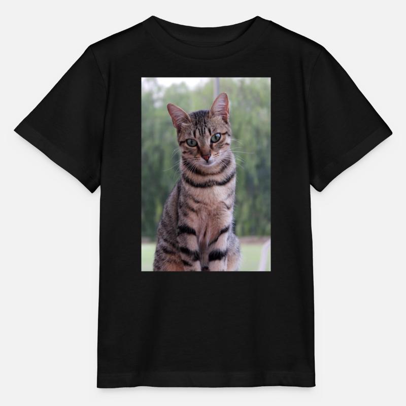 Katze Kätzchen - Stanley/Stella Kinder T-Shirt MINI CREATOR - Schwarz