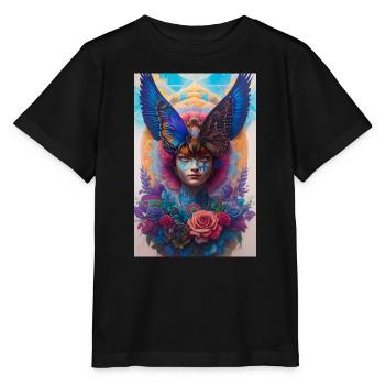 Göttin - Stanley/Stella Kinder T-Shirt MINI CREATOR  - Schwarz - Vorne - Mikhail (115cm)
