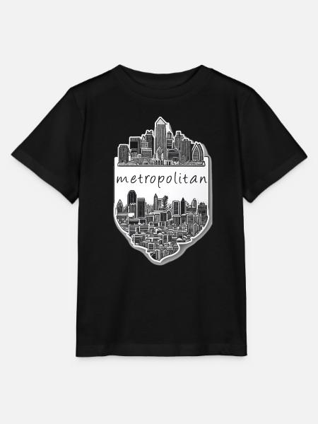 metropolitan - Stanley/Stella Kinder T-Shirt MINI CREATOR - Schwarz
