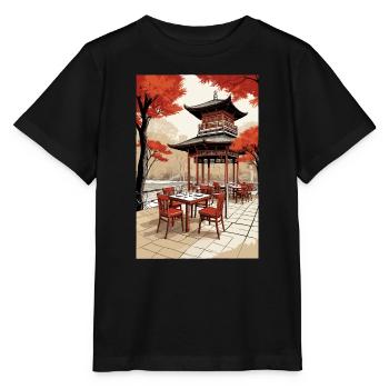 Asian Coffee - Stanley/Stella MINI CREATOR Kids’ T-Shirt - black - Front - Mikhail (115cm)