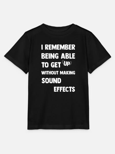 I make sound effects - Stanley/Stella Kinder T-Shirt MINI CREATOR - Schwarz