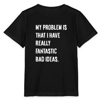 Mon problème - T-shirt bio MINI CREATOR Stanley/Stella Enfant - noir - Devant - Mikhail (115cm)