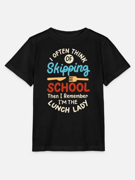 Schule Mitarbeiterin Cafeteria - Stanley/Stella Kinder T-Shirt MINI CREATOR  - Schwarz