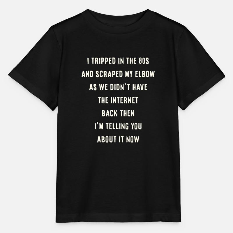 Miroir temporel - T-shirt bio MINI CREATOR Stanley/Stella Enfant - noir