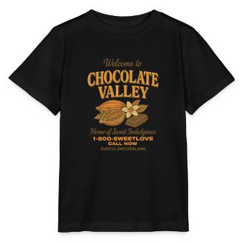 Chocolate Valley - Stanley/Stella MINI CREATOR Kids’ T-Shirt - black - Front - Mikhail (115cm)