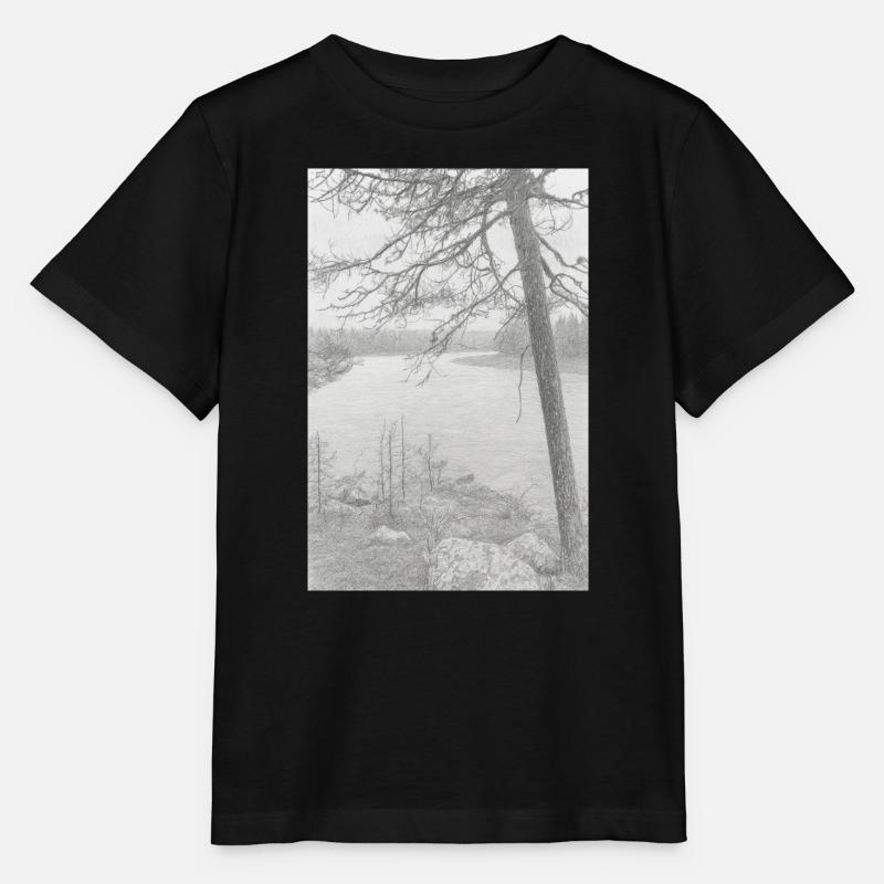 Nature - T-shirt bio MINI CREATOR Stanley/Stella Enfant - noir
