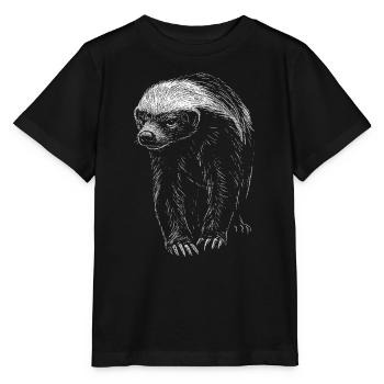 Ratel - T-shirt bio MINI CREATOR Stanley/Stella Enfant - noir - Devant - Mikhail (115cm)