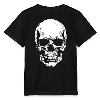 Impression de contraste crânienne - T-shirt bio MINI CREATOR Stanley/Stella Enfant - noir - Devant - Mikhail (115cm)