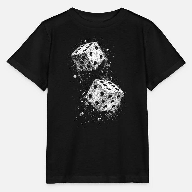 Würfel - Stanley/Stella Kinder T-Shirt MINI CREATOR - Schwarz