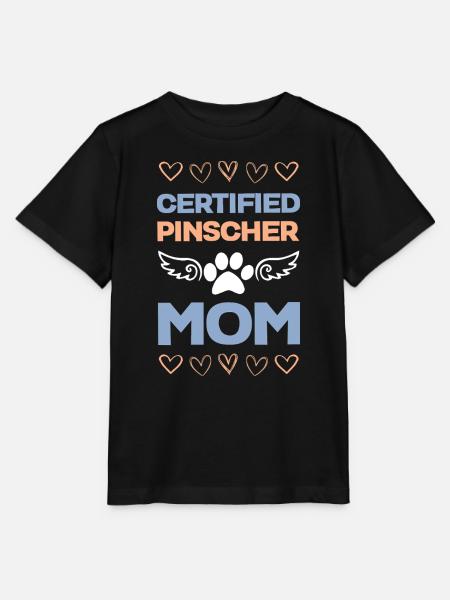 Pinscher Mom Certified - Stanley/Stella Kinder T-Shirt MINI CREATOR  - Schwarz