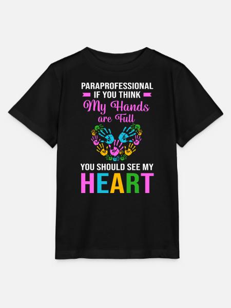 Paraeducator Lehrerassistent Paraprofessional - Stanley/Stella Kinder T-Shirt MINI CREATOR - Schwarz